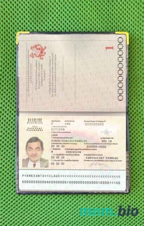 Dania zdjęcie do paszportu pliki PSD, skan i fotografowany obraz